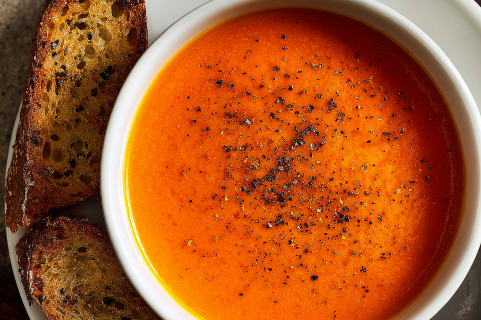 מרק עגבניות ועדשים: 5 רכיבים, 3 שלבים, טעם עשיר וערך תזונתי