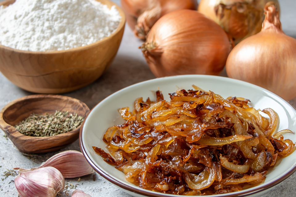 תעלומה מתוקה מלוחה - כך תכינו בצל מקורמל מושלם