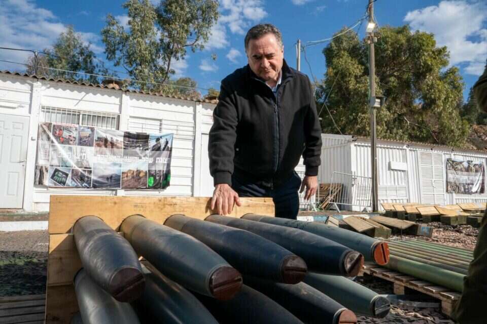 שר הביטחון ישראל כ"ץ בביקור בפיקוד צפון , אריאל חרמוני / משרד הביטחון