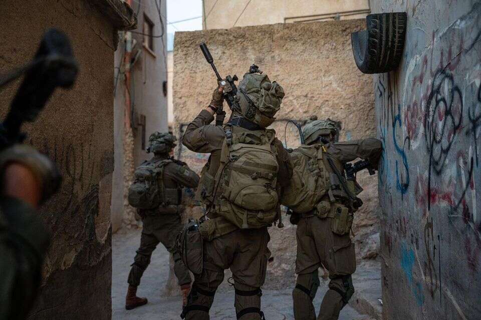 פעילות כוחות הקומנדו בשומרון , דובר צה"ל