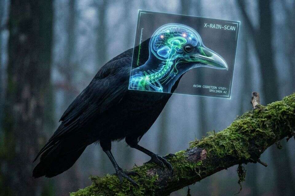 מוח של ציפור? לא תאמינו כמה עורבים יכולים להיות חכמים