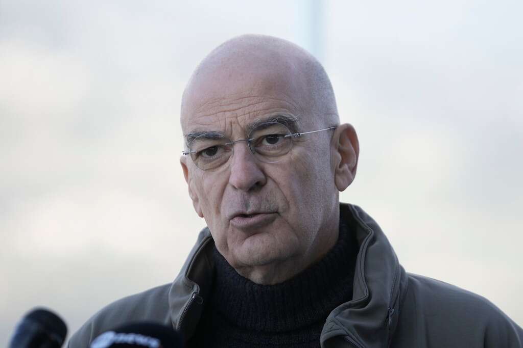 שר ההגנה היווני ניקוס דנדיאס. ההצהרות עוררו זעם בטורקיה , AP