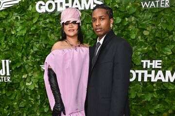 ריהאנה ורוקי מובילים ערב זוגות נדיר (תמונות)