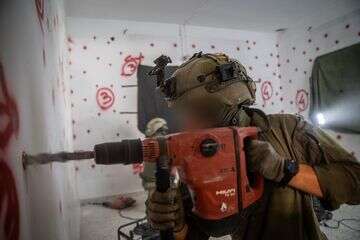 ריסת בית המחבל בחטיבת שומרון , דובר צה"ל