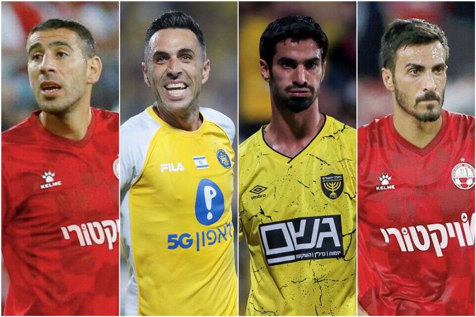 חאתם עבד אלחמיד, אופיר קריאף, ערן זהבי ואיתן טיבי , אלן שיבר ומאור אלקסלסי