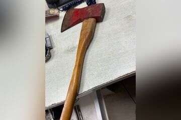 תמונת הגרזן , דוברות המשטרה