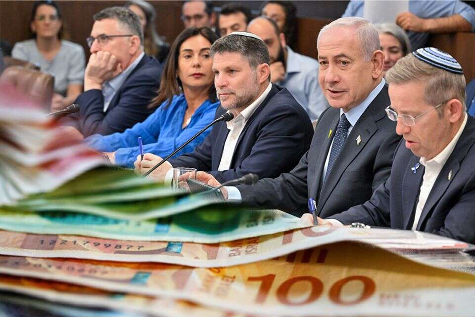 השרים בישיבת אישור תקציב המדינה (ארכיון) , דוברות רה"מ, GettyImages