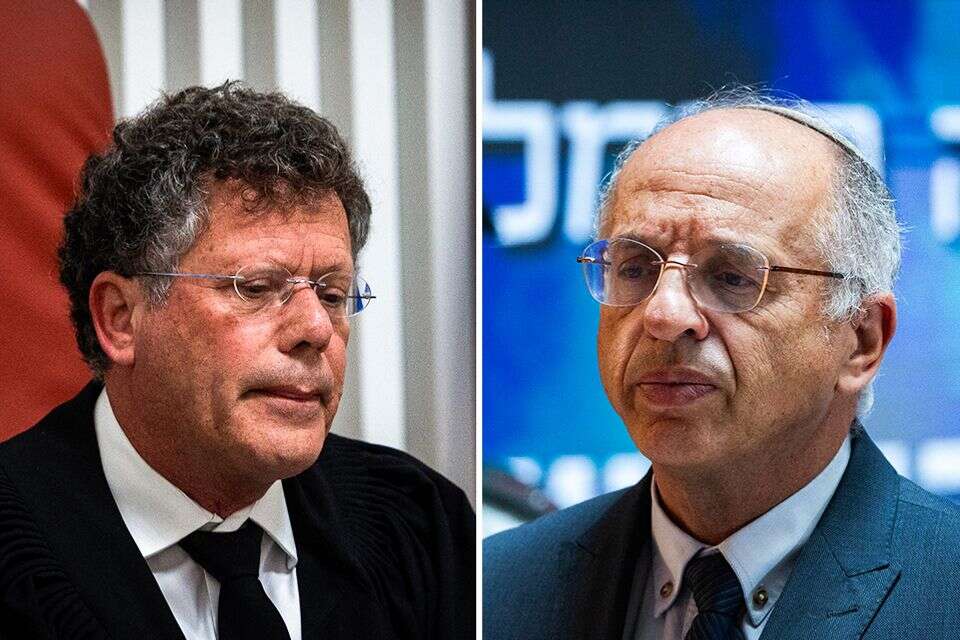 נועם סולברג ויצחק עמית , חיים גולדברג/פלאש 90