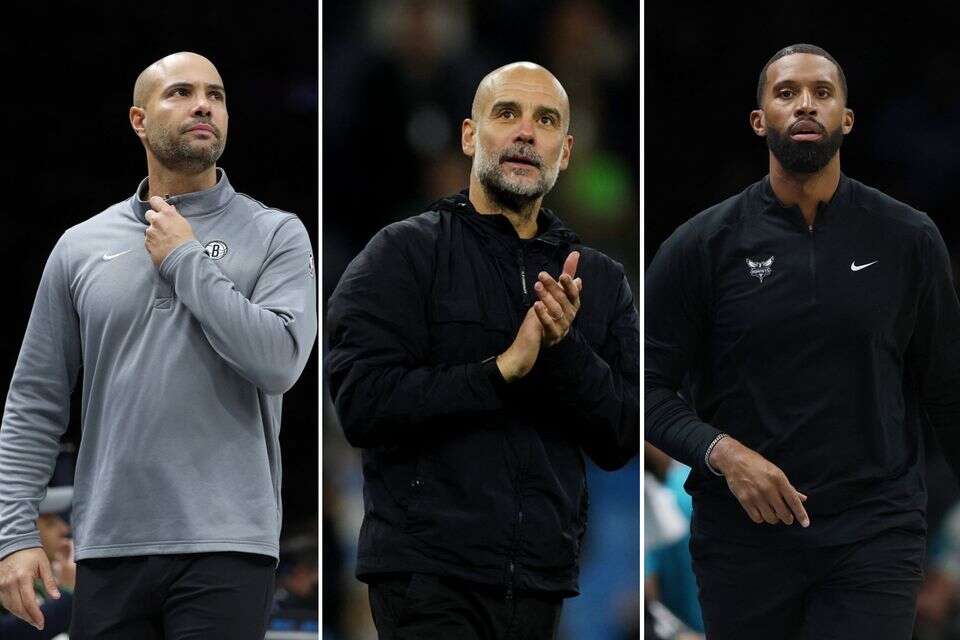 פפ גווארדיולה, צ'ארלס לי וג'ורדי פרננדס , Getty Images, רויטרס