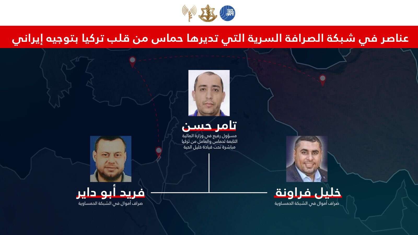 רשת חלפנות חשאית שחמאס מפעיל בלב טורקיה , דובר צה"ל