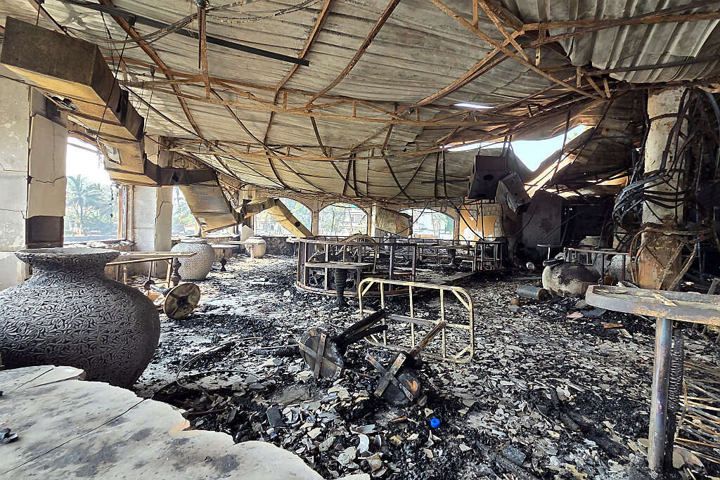 "צרחות אימים ועשן שחור": תיעוד רגעי האימה בשריפה הקטלנית בגואה