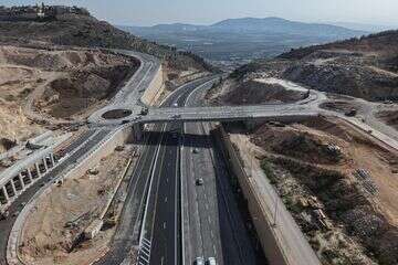 מחלף נוף הגליל- נצרת החדש בכביש 60. , נתיבי ישראל
