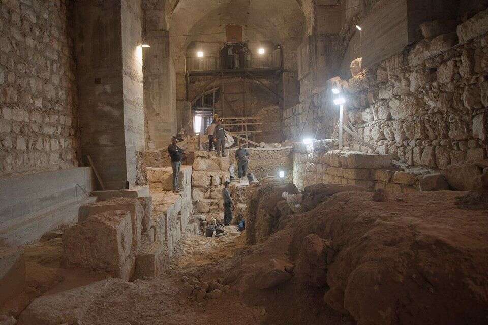 "בלתי ניתנת לכיבוש": נחשף קטע מחומת ירושלים מתקופת החשמונאים