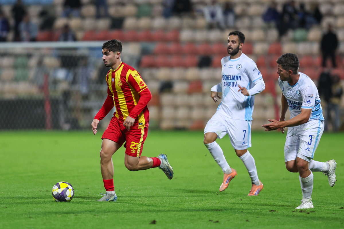 מכבי חיפה הרוויחה: רק 1:1 למ.ס אשדוד מול עירוני טבריה
