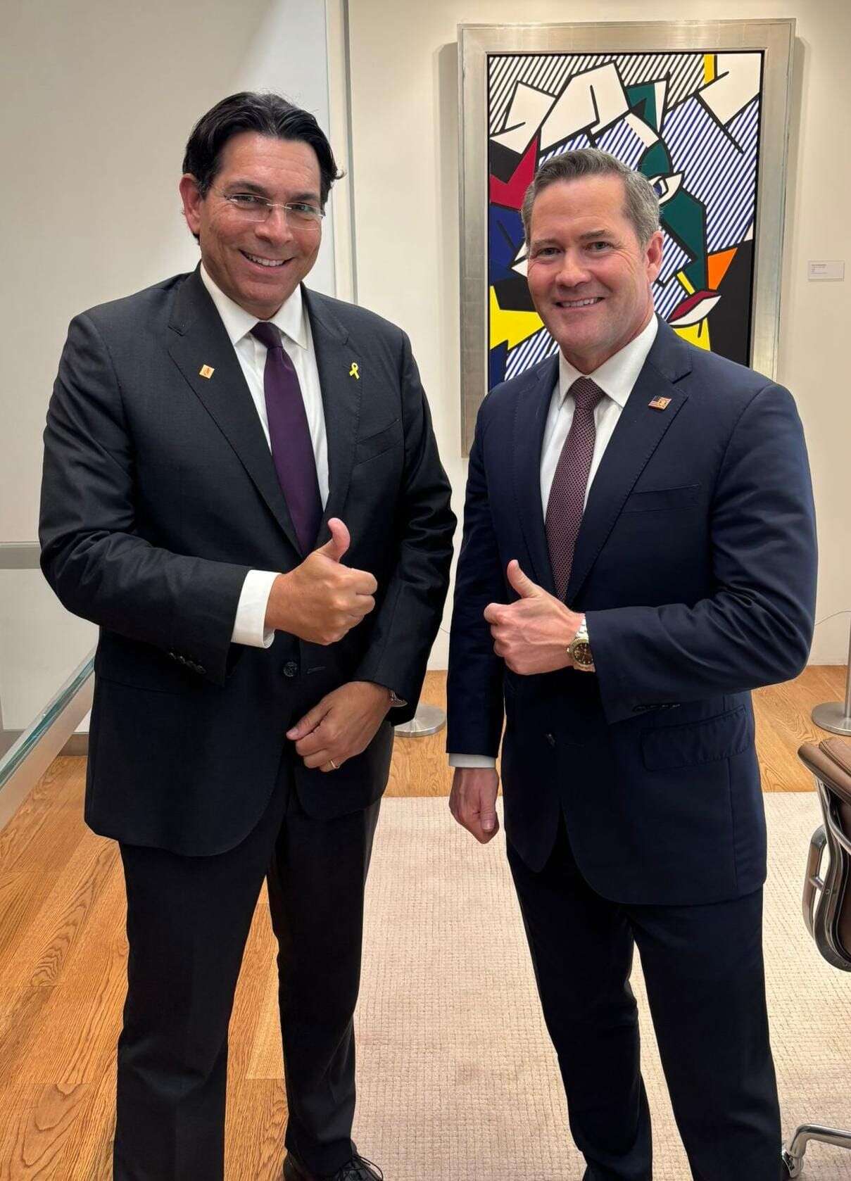 שגריר ארה"ב לאו"ם וולץ הגיע לישראל: יפגש עם נתניהו ומשפחת גואילי