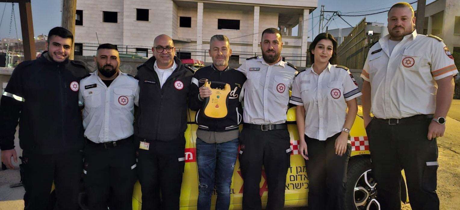 "לא מתעמק במי אני מטפל": הוזנק למקרה של דום לב - וגילה שמדובר בחברו