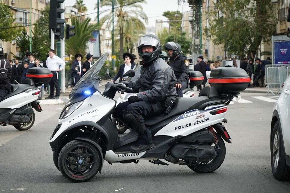 היערכות להפגנות בבני ברק , דוברות המשטרה