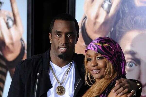 שון קומבס ואמו , Getty Images