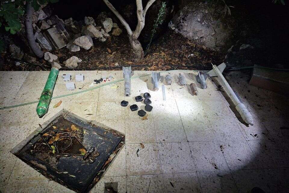 האמל"ח שאותר בטולכרם , דובר צה"ל