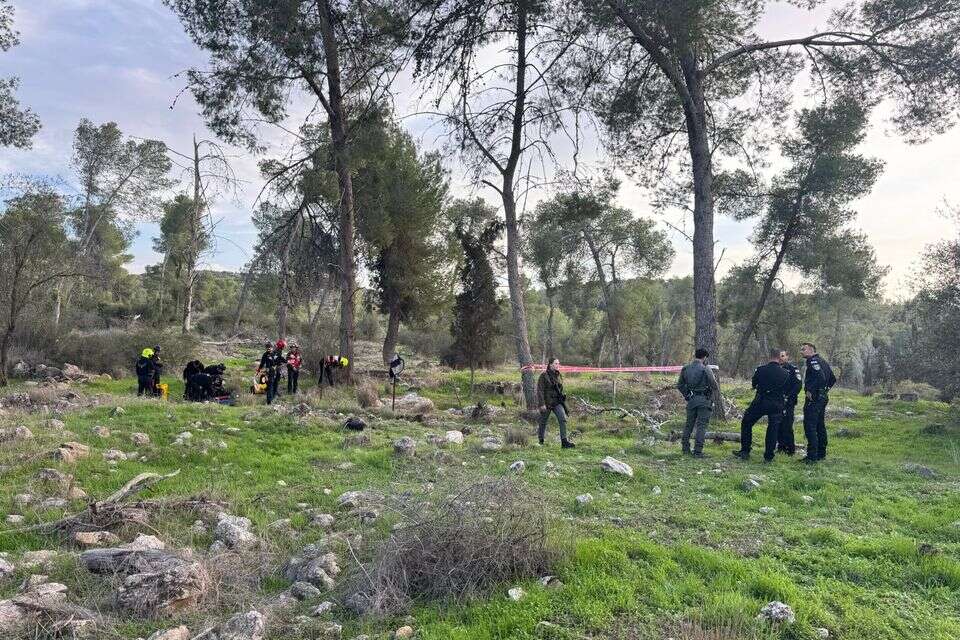 האזור שבו נמצאה הגופה בתחתית בור , דוברות המשטרה