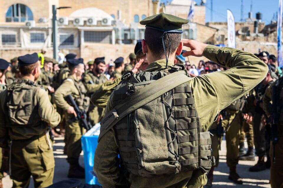 לוחמי חשמונאים בטקס ההשבעה , אורן בן חקון