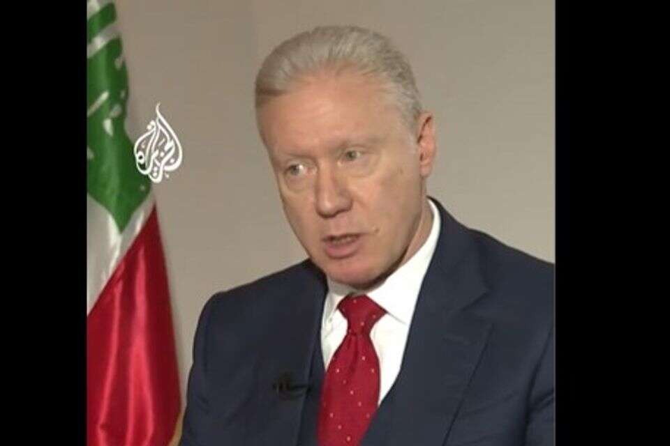 שר החוץ הלבנוני: 
