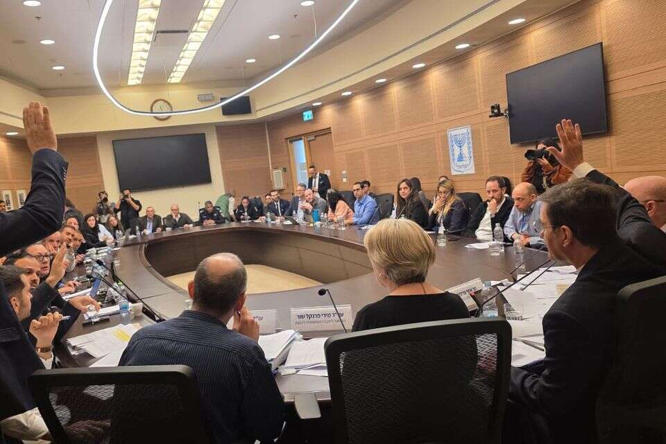 הצעת החוק להפסקת הסיוע מאונר"א לרצועה עברה בקריאה ראשונה , דוברות הכנסת