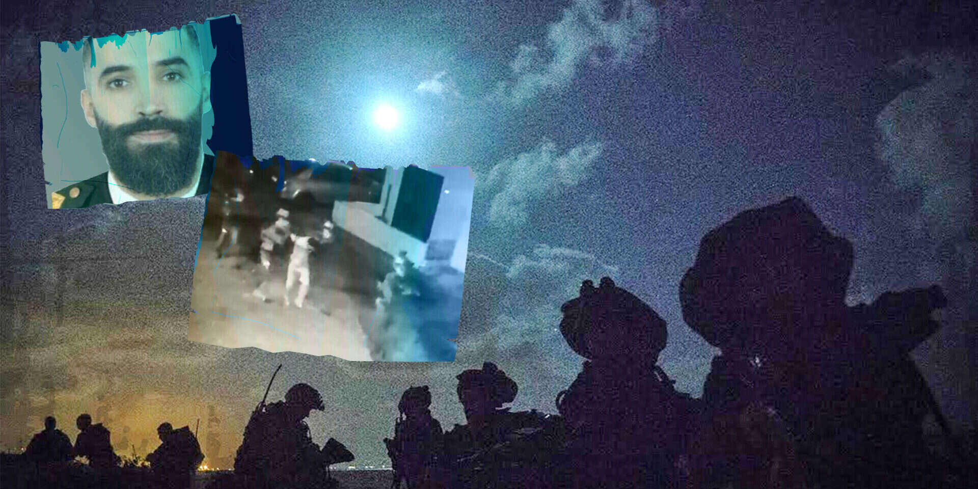 חטיפה בלילה אפל. בתמונה הקטנה: אמהז , 