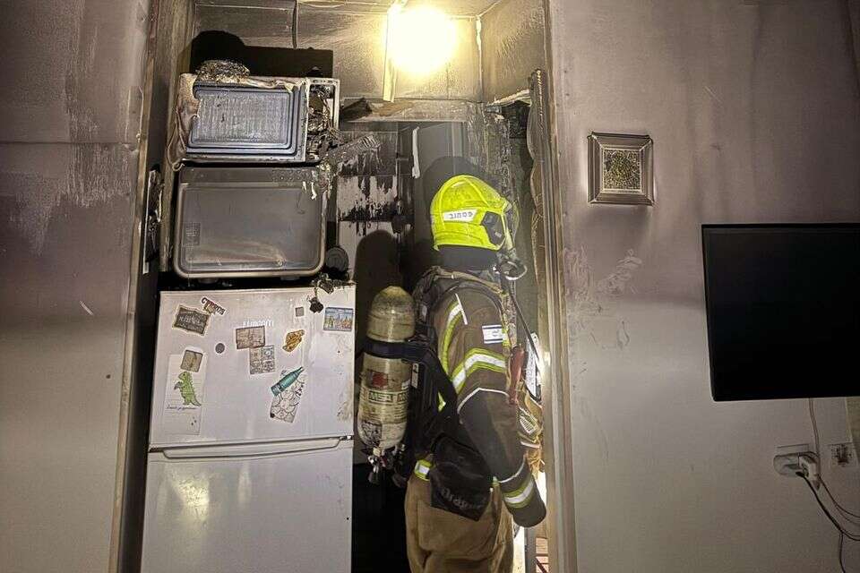 השריפה באשקלון , דוברות כבאות