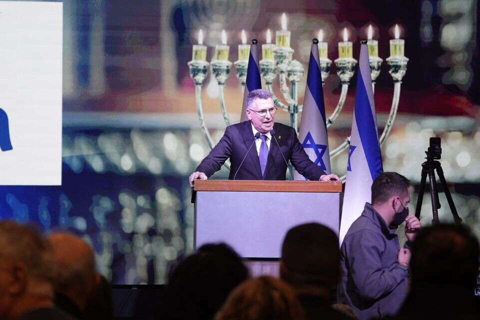 שר החוץ גדעון סער בכנס הפעילים של הליכוד , רענן כהן