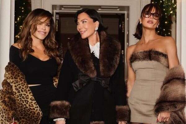 קלואי קרדשיאן, קריס ג'נר, לורן סנצ'ז , צילום מסך מתוך אינסטגרם