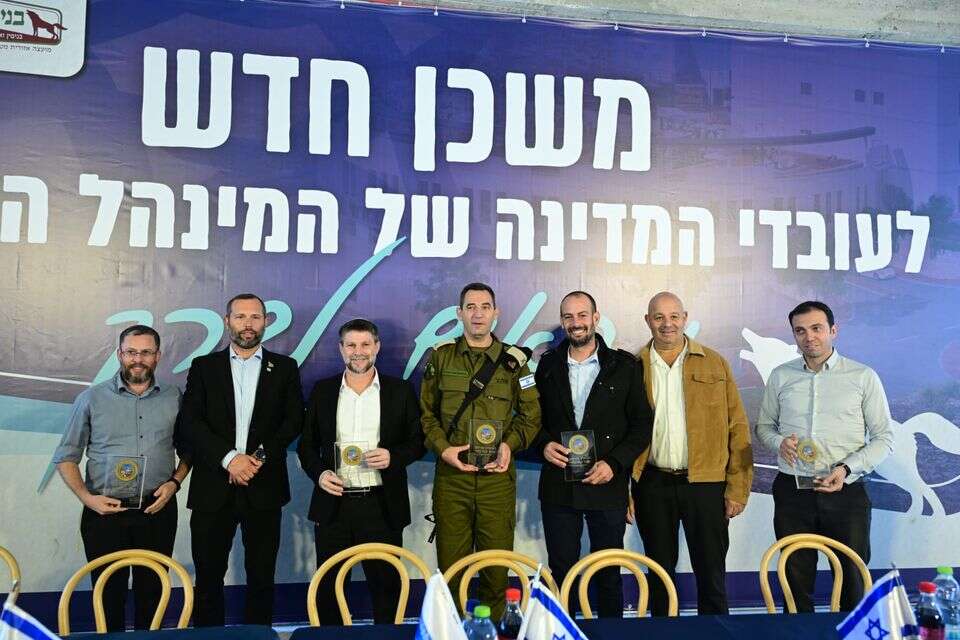 טקס חתימת בית המנהל האזרחי , יוסי זליגר