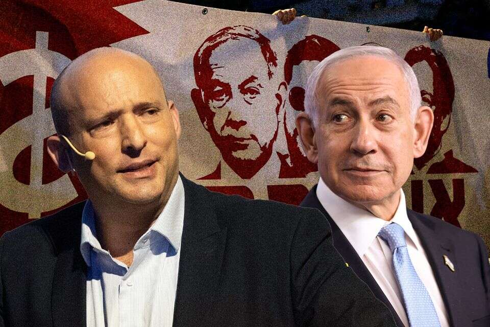 נתניהו בנט , גדעון מרקוביץ',אורן בן חקון, צילום פול ידיעות אחרונות