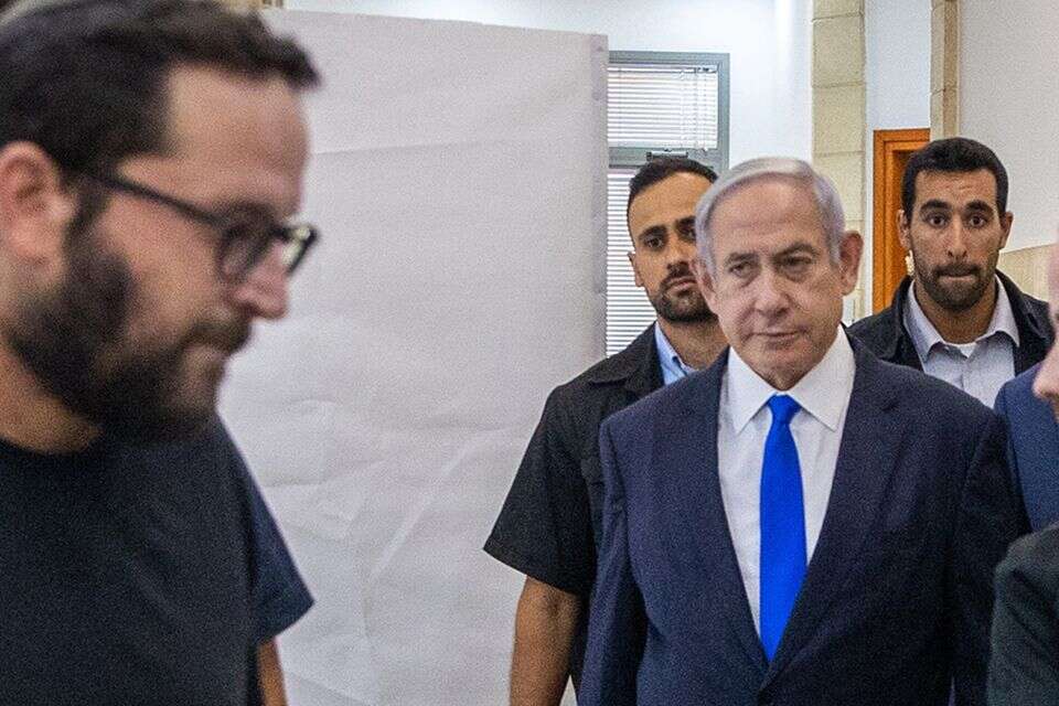 נתניהו ואוריך. ,  אורן בן חקון 