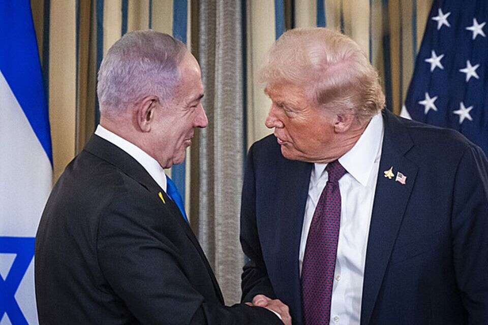 טראמפ ונתניה. תיתכן גם פגישה שנייה , אי.פי.אי