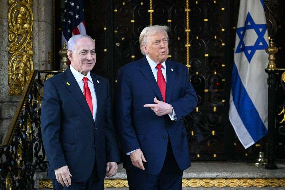 טראמפ ונתניהו , אי.אף.פי