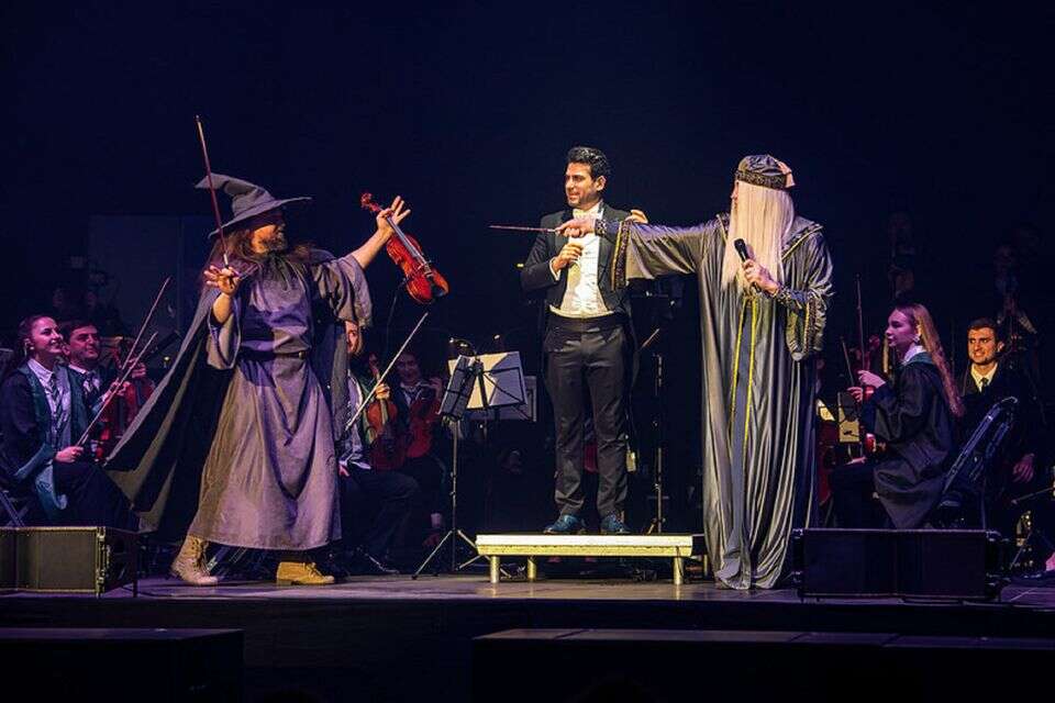 שר הטבעות והארי פוטר על הבמה במופע מיוחד