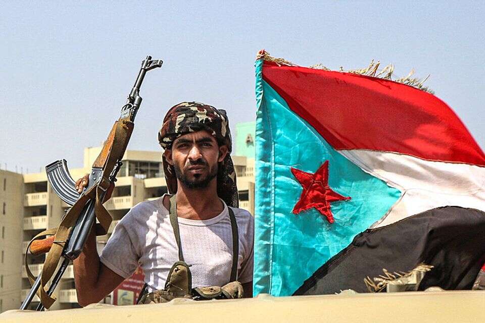 לוחם של "מועצת המעבר הדרומית" בדרום תימן. לקראת עימות פנימי , איי.אף.פי