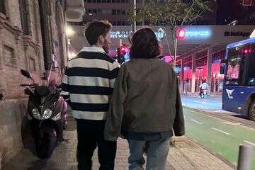 צפו: דר זוזובסקי וסם קלאפלין מבלים בתל אביב