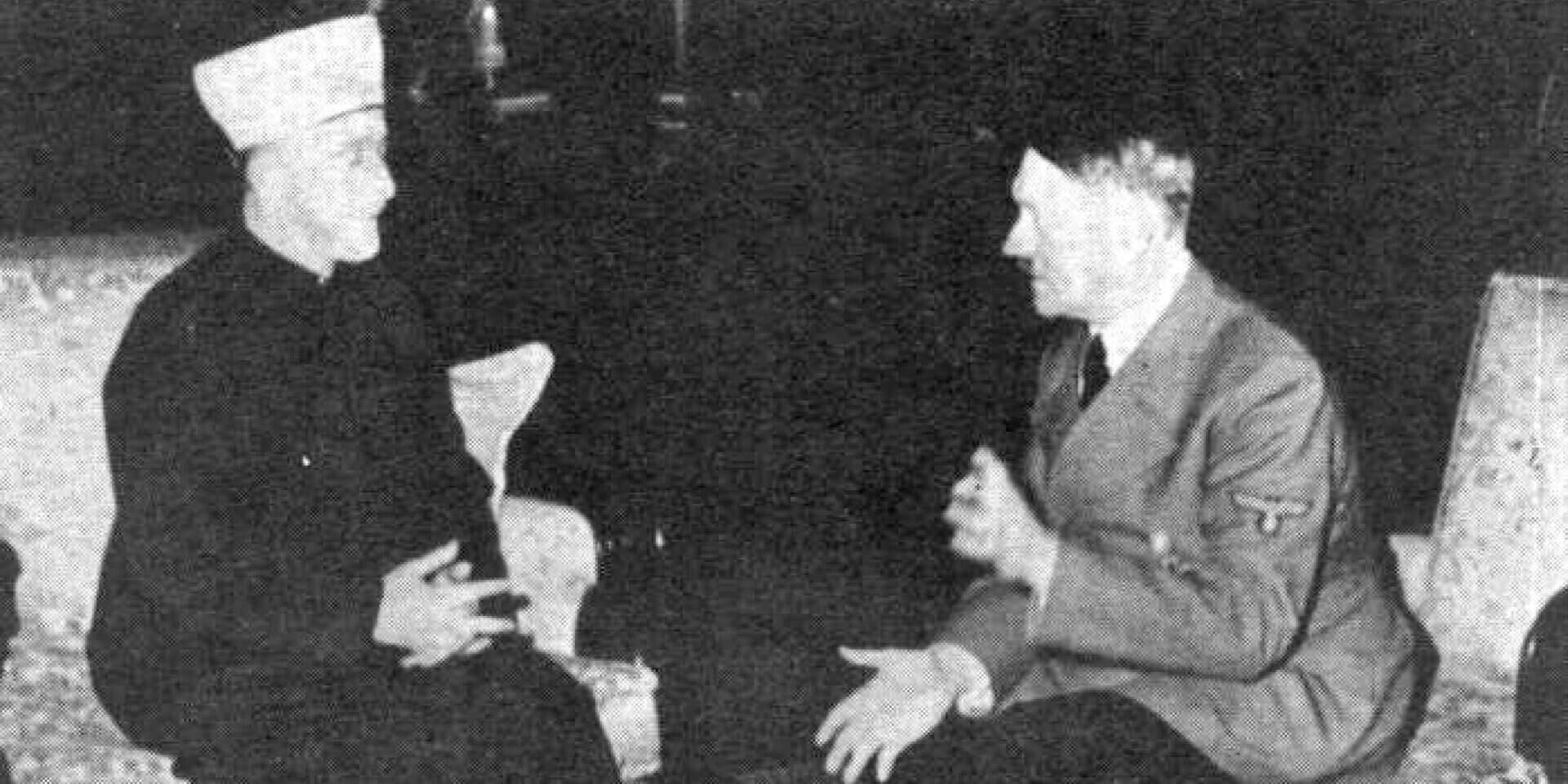 נתנו השראה זה לזה. אדולף היטלר וחאג' אמין אל-חוסייני, בפגישה בנובמבר 1941 בברלין , אי.אף.פי