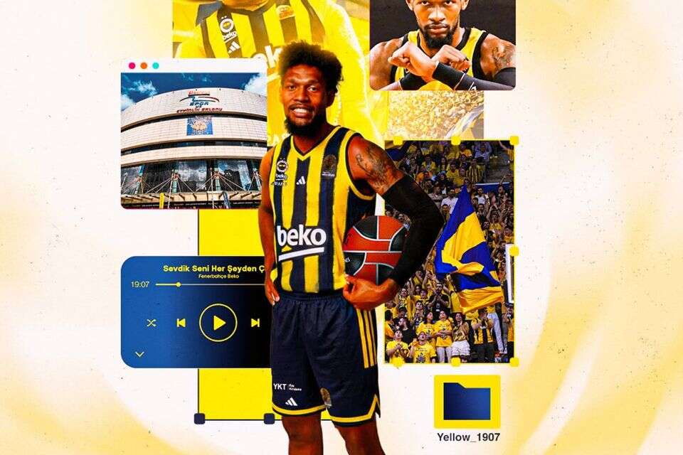 כריס סילבה מוצג במדי פנרבחצ'ה , Fenerbahce Beko