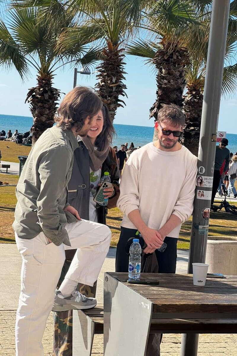 דר זוזובסקי וסם קלאפלין בפפארצי מתל אביב , השם שמור במערכת ForReal