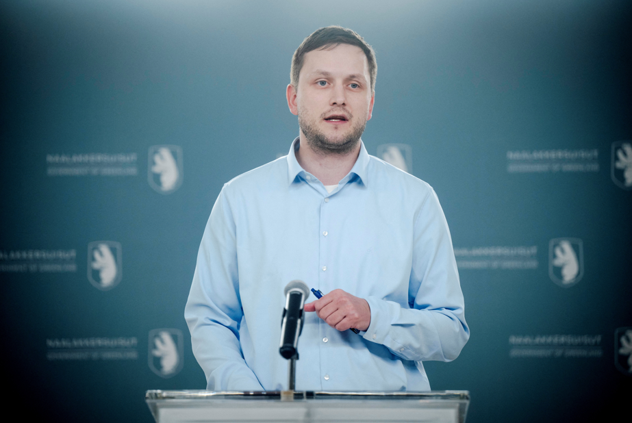 ראש ממשלת גרינלנד נילסן: "די לפנטזיות על סיפוח" , רויטרס