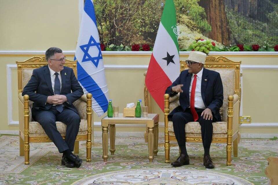 גדעון סער בביקור ראשון בסומלילנד , שלומי אמסלם, לע״ם