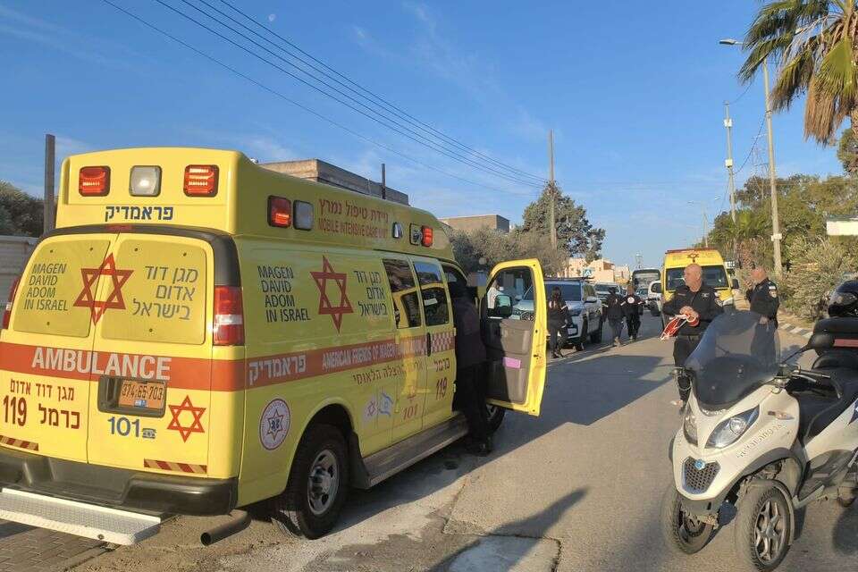 זירת הרצח בשפרעם , מד"א