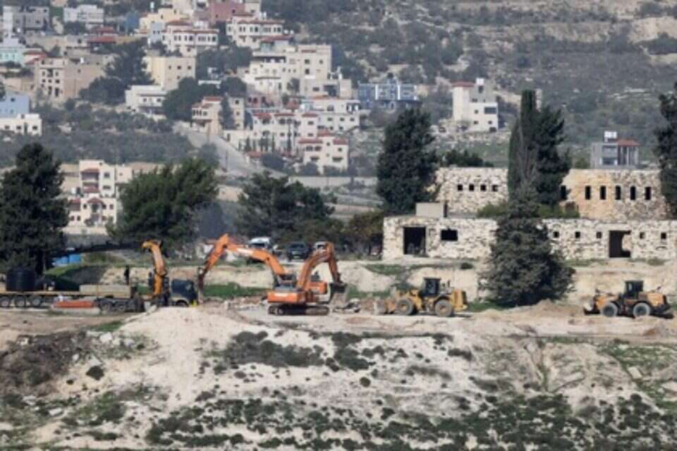 לא התרסה, אלא חזרה רשמית. עבודות ההקמה בשא-נור, 2026 , אי.פי.אי