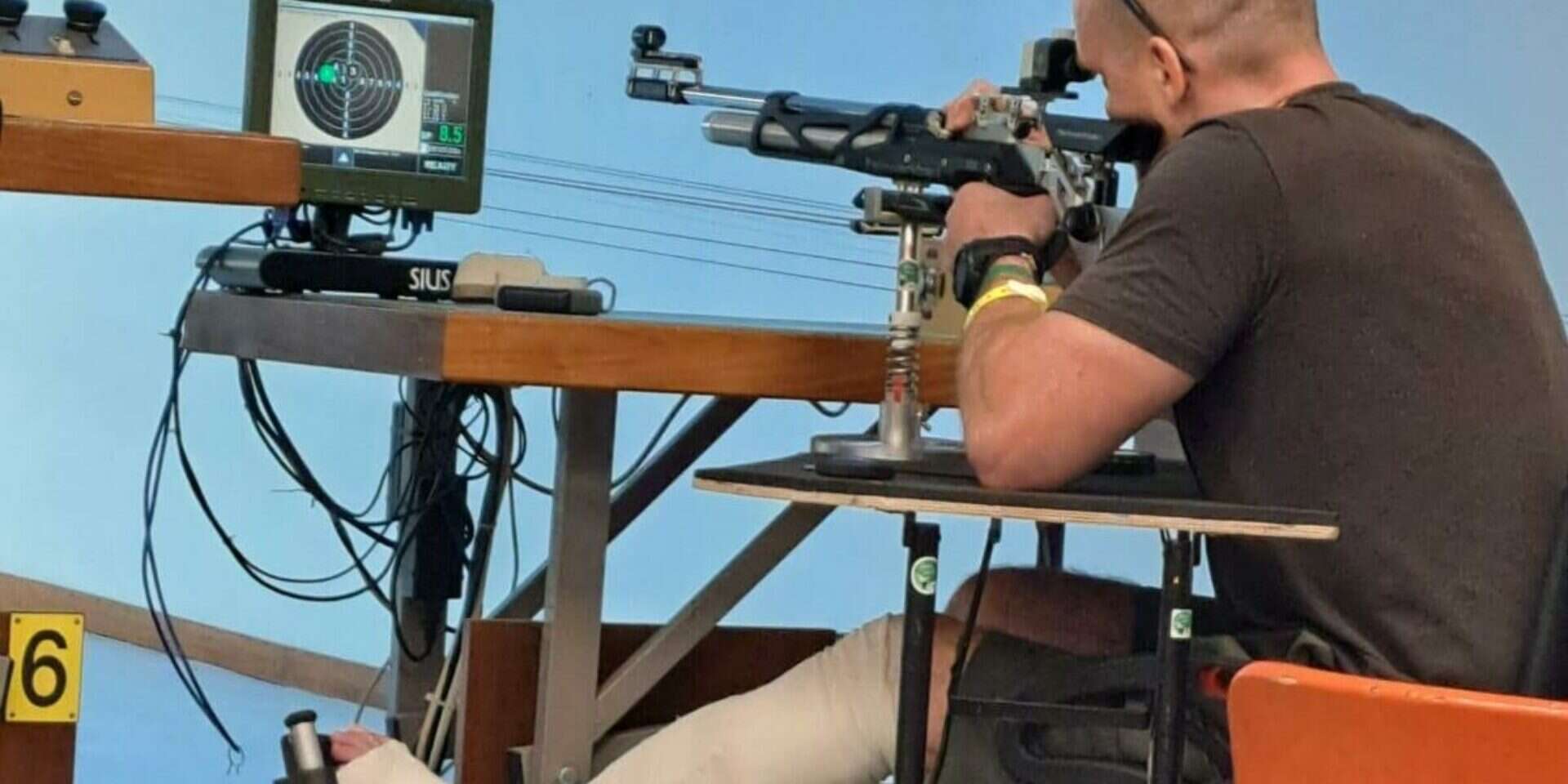 אלכסיי שרנדוב. נפצע אנושות בטול כרם וכעת מתאמן לקראת האולימפיאדה הפראלימפית , פרטי