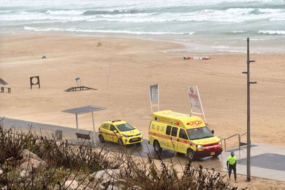 חוף 4X4 בראשל"צ , תיעוד מבצעי מד"א