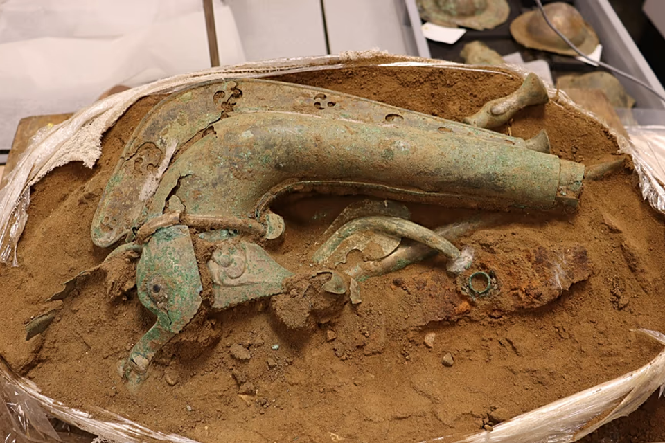 "ממצא של פעם בחיים": התגלתה חצוצרת קרב ממרד נגד הרומאים