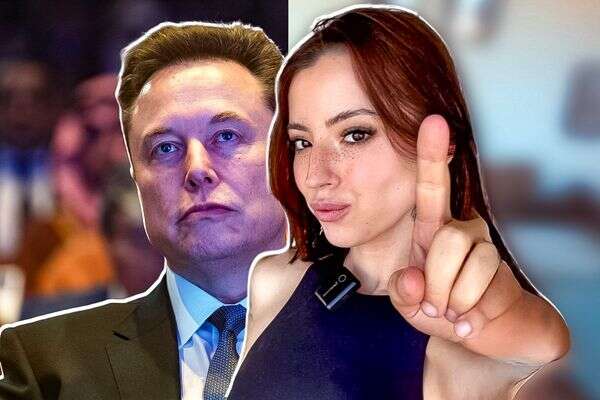 אשלי סנט קלייר, אילון מאסק , מתוך עמוד ה-X של אשלי סנט קלייר, AP